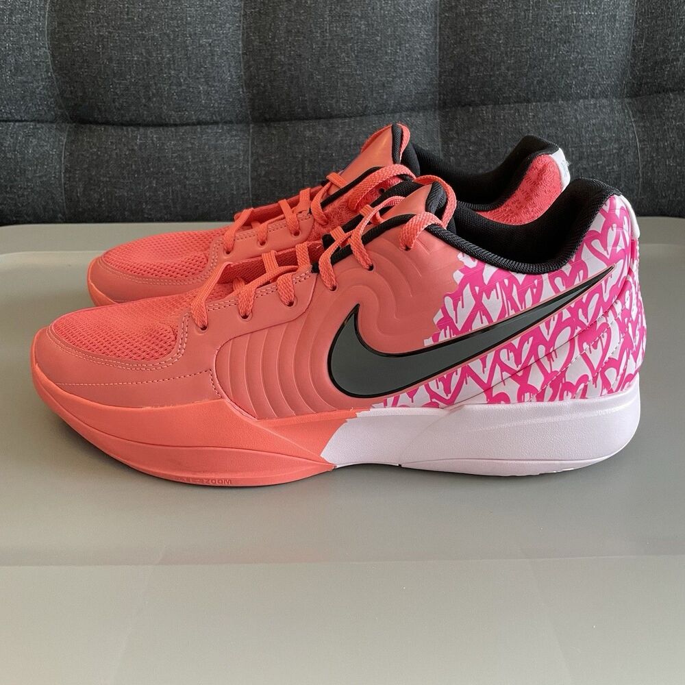 Nike Ja 2 “Heart Eyes” IB5842-800 Men’s Size 14 Pink Magic Ember NEW